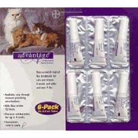 (Price/1)Advantage Purple Cat Medium/large 4pk