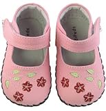 Pediped Baby Girl Shoes Caroline Pink Mary Janes