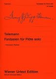 Fantasien fur flote solo (12 Fantasias for solo flute) TWV40:2-13