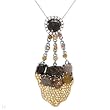 Necklace With 13.45ctw Genuine Natural Fancy Yellow, Natural Fancy Yellow Clean DiamondsRough Diamonds Beautifully Crafted in 14K Two tone Gold. Total item weight 16.5g Length 18in