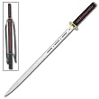 Sleek Red Assassin Ninja Sword
