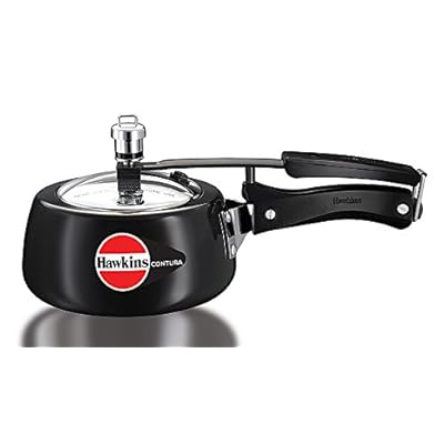 Hawkins Contura Hard Anodized Pressure Cooker, 3 Litres