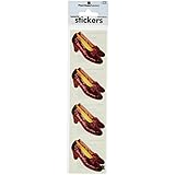 Paper House ST-2019E 6-Pack Photo Real Stickypix Stickers, 2-Inch by 4-Inch, Oz-Ruby Slippers