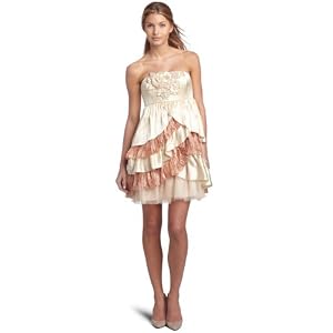 Buy Betsey Johnson Ladies Strapless Babydoll Dress by Betsey Johnson