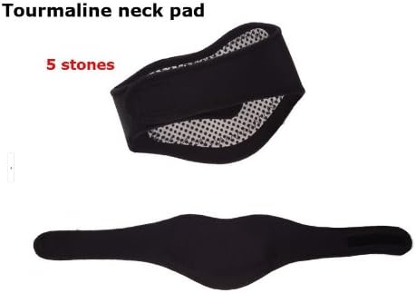 80pcs/lot Tourmaline Heating Neck Pad Have 5 Tourmaline Stones Magnetic Therapy for Keeping Warm