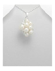 CZ Pendant Necklace In 92.5 Sterling Silver