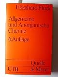 Allgemeine und Anorganische Chemie - Ekkehard Fluck, Robert C Brasted