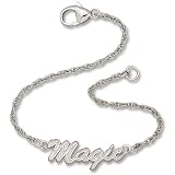7in Orlando Magic Script Bracelet/Sterling Silver