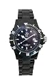 Wow-black Women`s Plastic Black Watch, with Black Date Display Dial and Black Bracelet Strap. Ideal Is a Toy, Gift Watch,or a Fashion Accessory