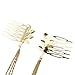 Womens Chic Leaf Hair Chain Headband Hair Comb Slides
