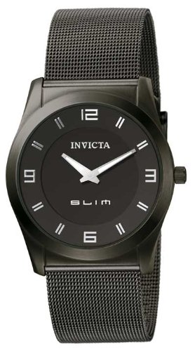 Invicta Men's 5150 Slim Collection Round Stainless Steel Mesh Watch