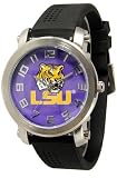 Lousina State University LSU Licensed Collegiate Tigers Mens Silicone Rubber Watch