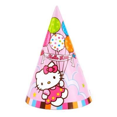 Amscan Hello Kitty Balloon Hats 8-Count