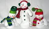 Ganz New Melting Snowman Decor For Christmas - 11 inch