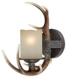 Vaxcel Yoho 1-Light Vanity - 5W in. Black Walnut