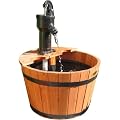 Alpine BAR11R Old Fashioned Pump Fountain Red