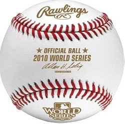 Rawlings Rawlings 2010 Official World Series Baseball in Cube