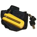 10MM HEAVY DUTY HARDENED METAL MOTORCYCLE/MOTORBIKE SECURITY DISC LOCK