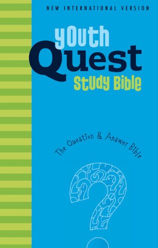 NIV, Youth Quest Study Bible, Hardcover: The Question and Answer Bible