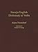 Navajo/English Dictionary of Verbs