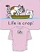 Life is Crap Humorous Kitty Litter T-Shirt ... Extra Large
