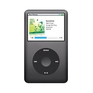 Apple iPod Classic MP3-Player 120 GB schwarz