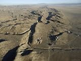 The San Andreas Fault, Carrizo Plain Photographic Poster Print, 24x18