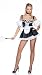 Cosplay Costumes: Maid - Sexy French Maid (LARGE)