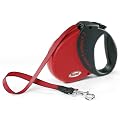 flexi Hundeleine 83445 flexi Comfort Compact 2 bis 25 kg, 5 m, rot/schwarz