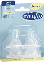 Evenflo Classic Silicone Nipple, 4 Pack, Slow Flow
From Evenflo
