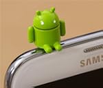 Android Roboter Handy St�psel Kopfh�r...