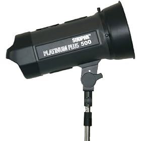 Sunpak MPP-500 Platinum Plus 500 watt sec Electronic Flash Monolight by SunPak