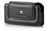 Sony Ericsson ICE-40 Ledertasche schwarz gross