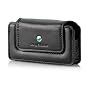 Sony Ericsson ICE-40 Ledertasche schwarz gross