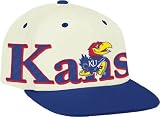 Kansas Jayhawks Adidas Throwback Name & Logo Snap back Hat