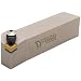 Dorian Tool NS Square Shank DorNotch External Threading and Grooving Holder, Right-Hand Cut, 1" Shank Width, 1" Shank Height, 6" Overall Length, 3/16" Insert