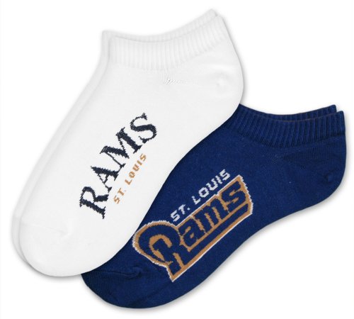 St. Louis Rams Women's No-Show Socks (2-pack)