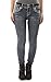 WallFlower Juniors Luscious Curvy Bling Skinny Jeans