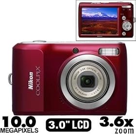 Nikon L20 Motion Detection, Face Detection, In-Camera Red-Eye Fix, 38-136mm 35mm Equivalent