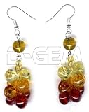 cut Amber Earrings on 925 sterling silver hooks 41EOujczpjL. SL160 cut Amber Earrings on 925 sterling silver hooks