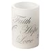 Faith/Hope/Love Flameless Candle - 4