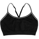 Barely There CustomFlex Fit® Active Cami Strap Pullover Bra, S-Black