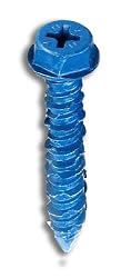 1/4 x 1-3/4" Hex 25pk Concrete Screws