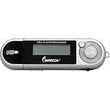 Impecca MP1402S 4GB MP3 Player and Digital Voice Recorder Silver