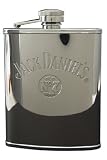 Review ThePresentstore.co.uk  / JACK DANIELS 6oz Polished Chrome Hip Flask - New