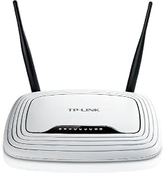 TP-LINK TL-WR841N Wireless N300 Home Router, 300Mpbs, IP QoS, WPS Button