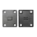 Bracketron AMPs Adapt Plates - COM-101 (Set of 3) (Black)