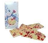 Belgian White Chocolate Cinnamon Crunch Bark - Snowman Box