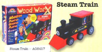 Childrens Toyshop  Toys : Wood Worx Train