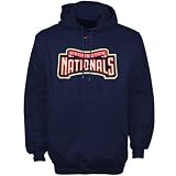 Nike Washington Nationals Navy Blue Tackle Hoody Sweatshirt